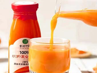 这款胡萝卜复合果蔬汁也太好喝了吧!